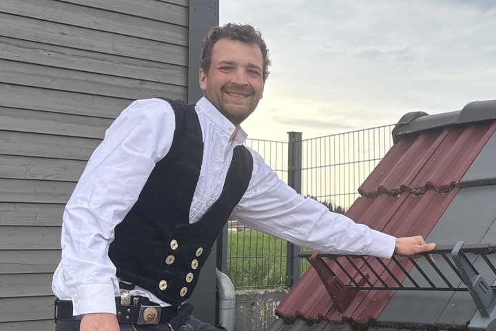 Zimmerergeselle Moritz Geitner